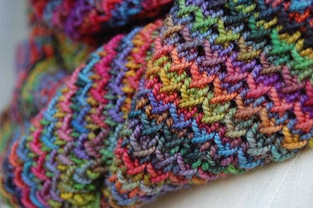 Yarn knitting patterns