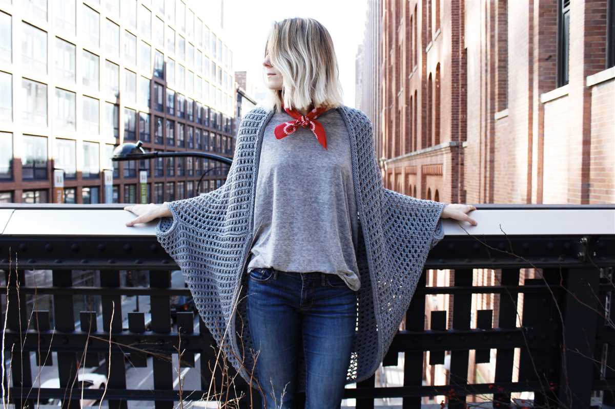 Free cocoon cardigan knitting pattern