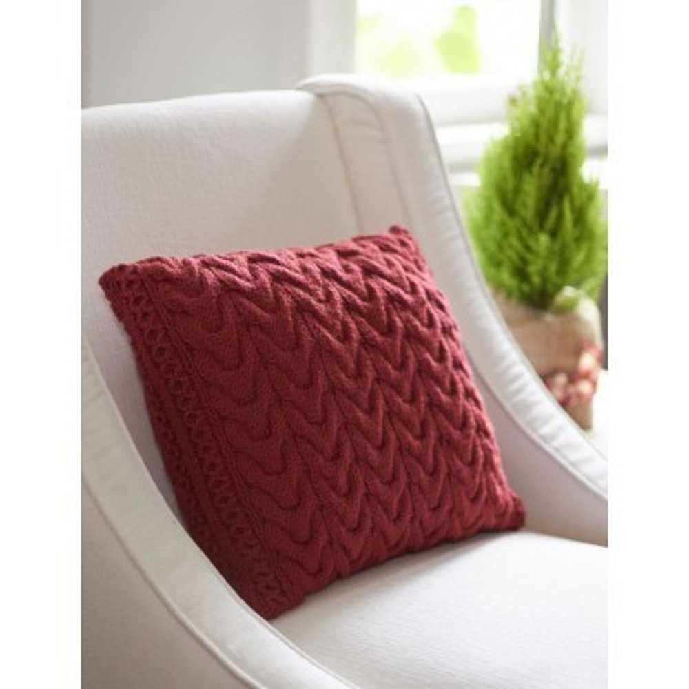 Knit pillow pattern
