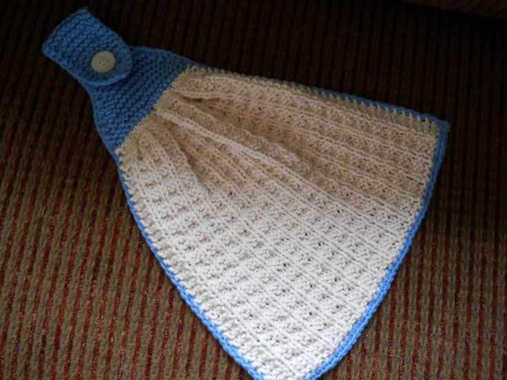 Free knitted hanging dish towel patterns