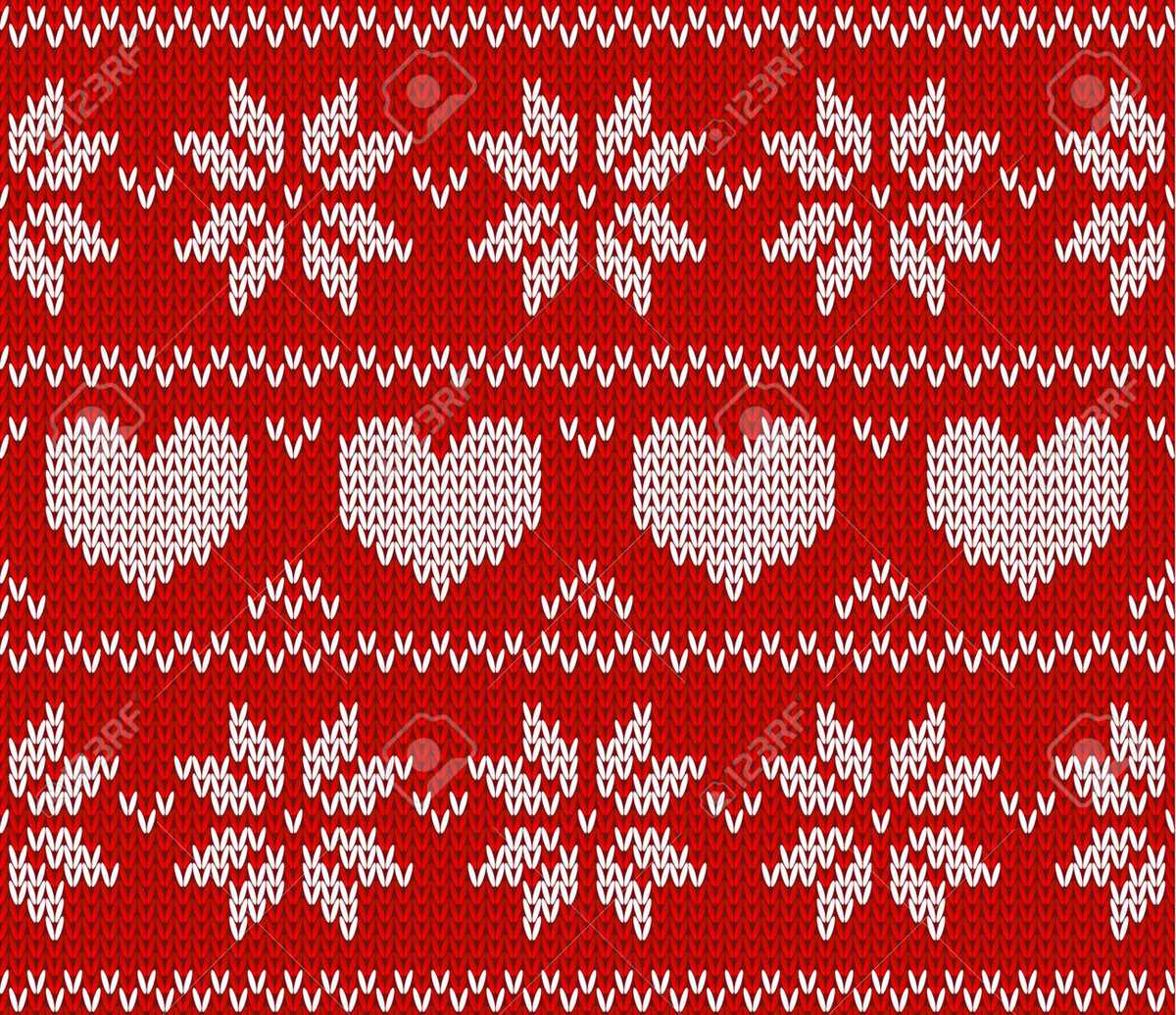 Knit star sweater pattern