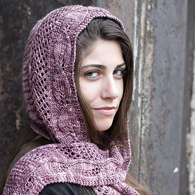 Hooded scarf knitting pattern ravelry