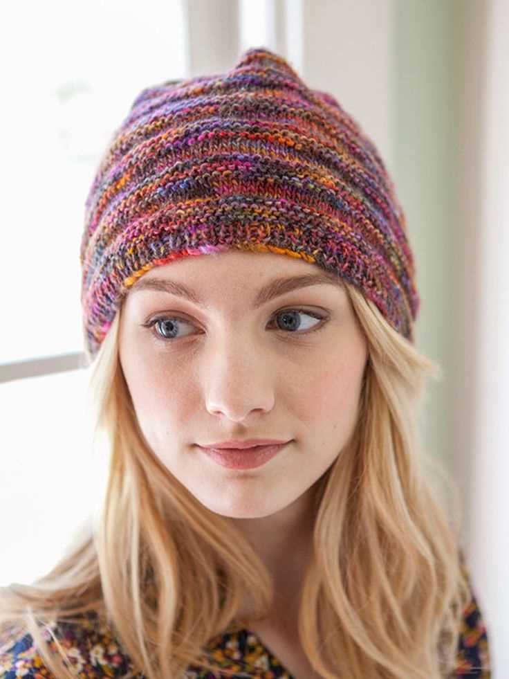 Beanie hat knitting patterns free