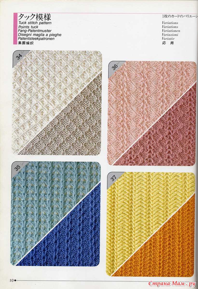 Big book of knitting stitch patterns