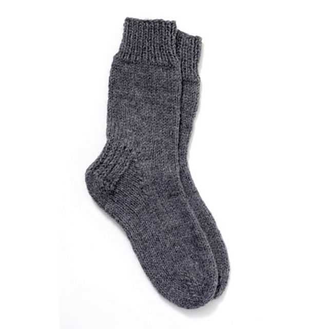 Men's socks pattern knitting