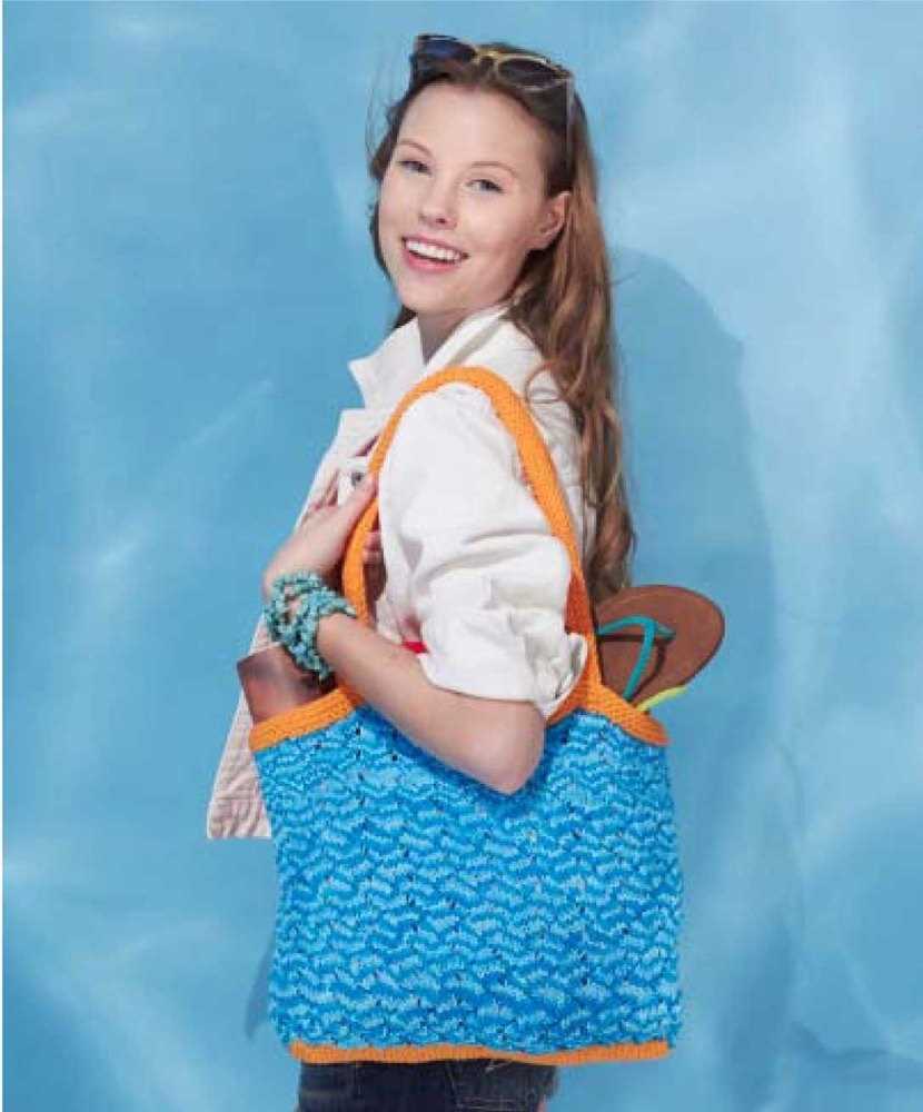 Tote bag knitting pattern