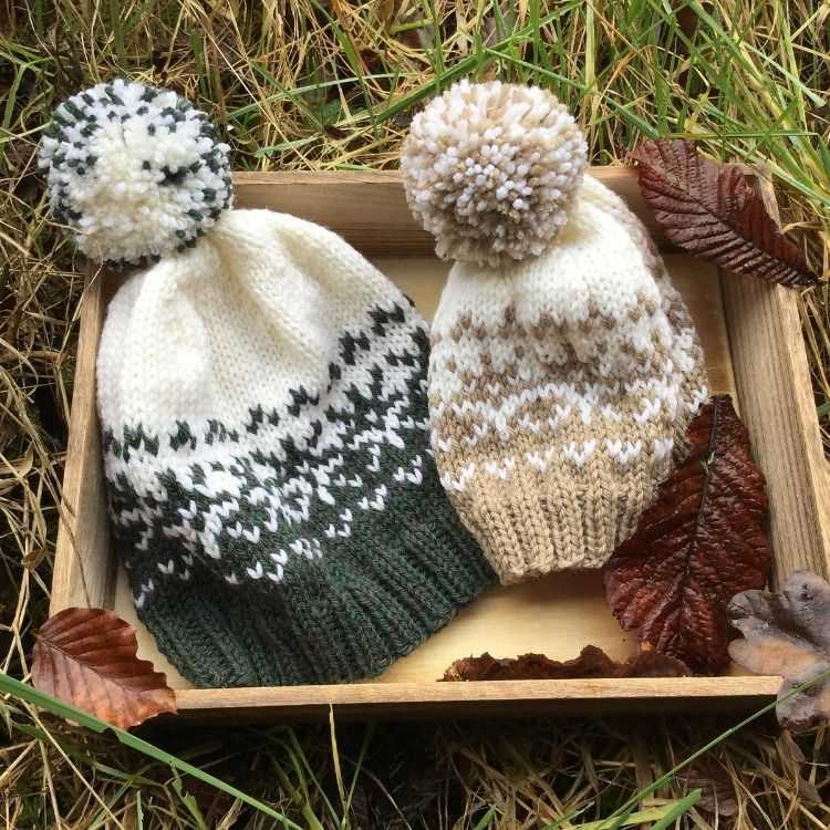 Knitted winter hat patterns
