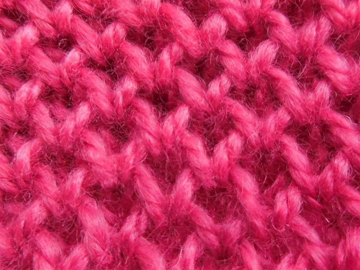 Youtube knitting stitches patterns