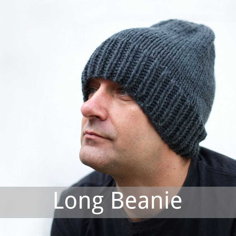 Men's double knit hat pattern free