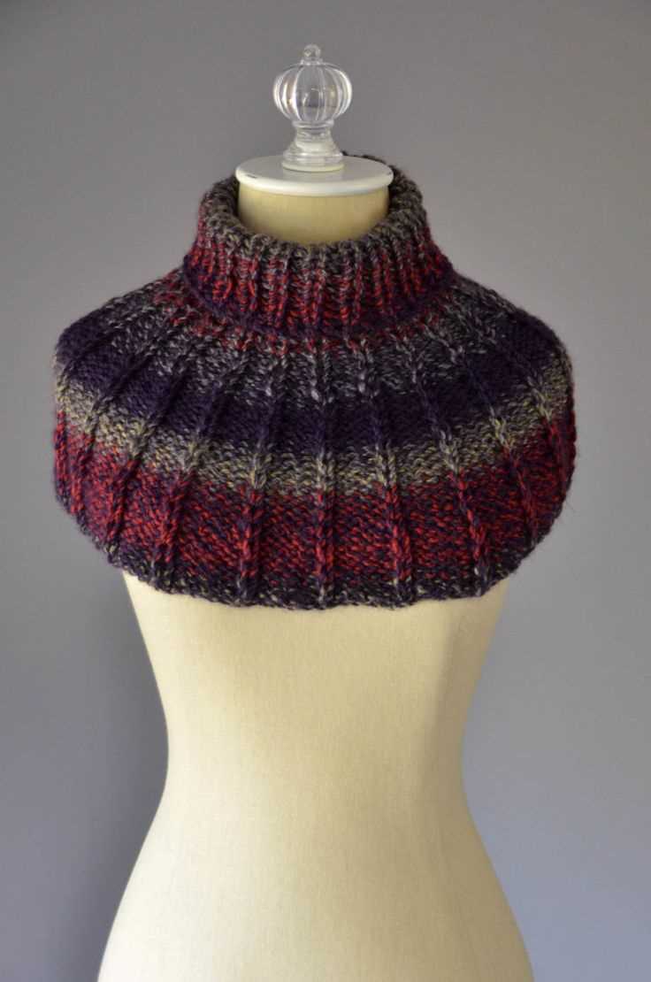Cowl knit pattern bulky yarn