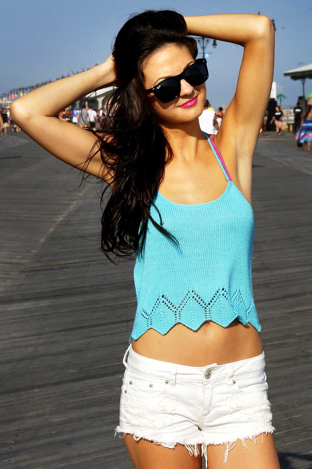 Knit crop tank top pattern