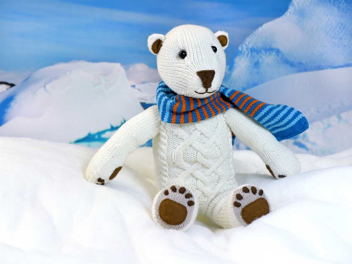 Polar bear knitting pattern
