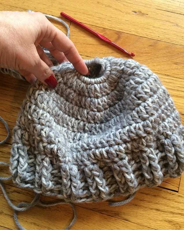 Wool ease knit hat pattern