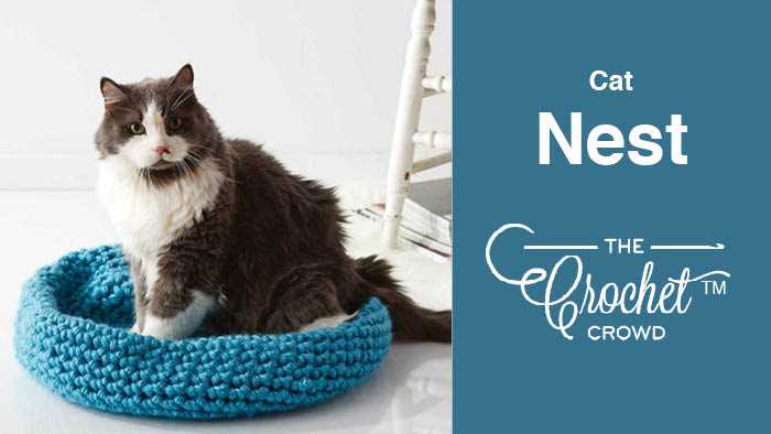 Free cat bed knitting patterns