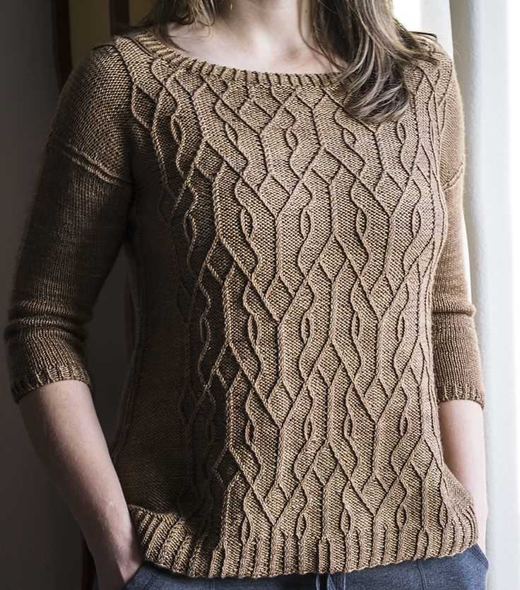 Ballet wrap sweater knitting pattern
