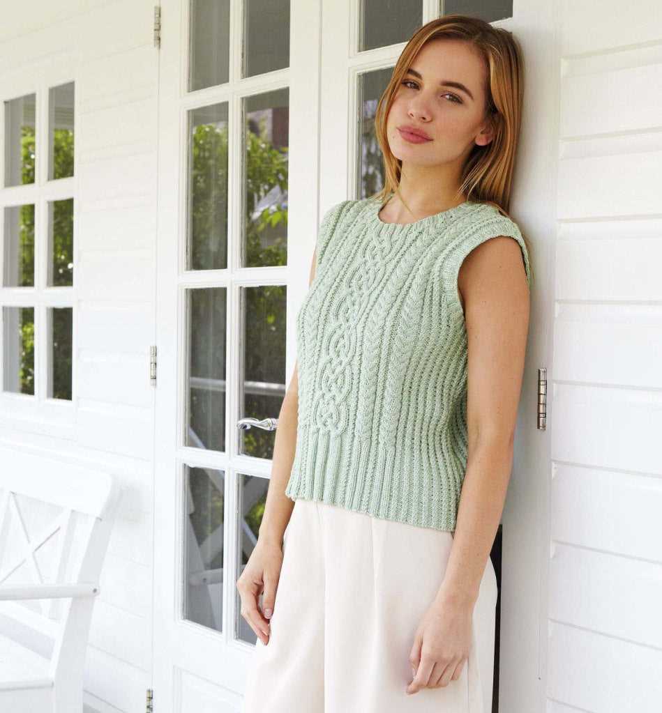 Cotton knit tank top pattern