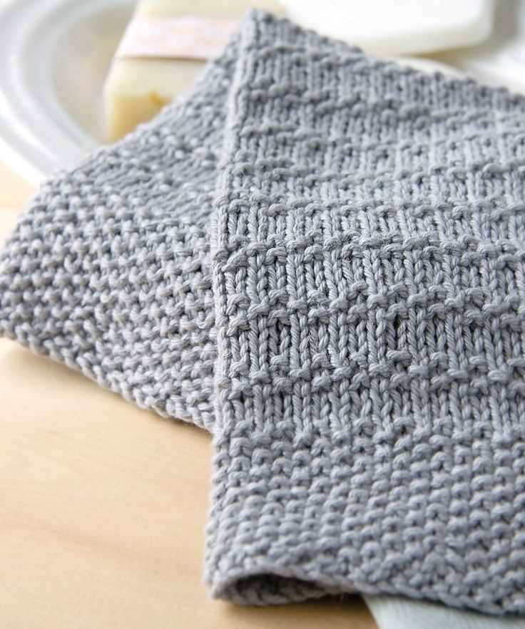 Knit towel pattern