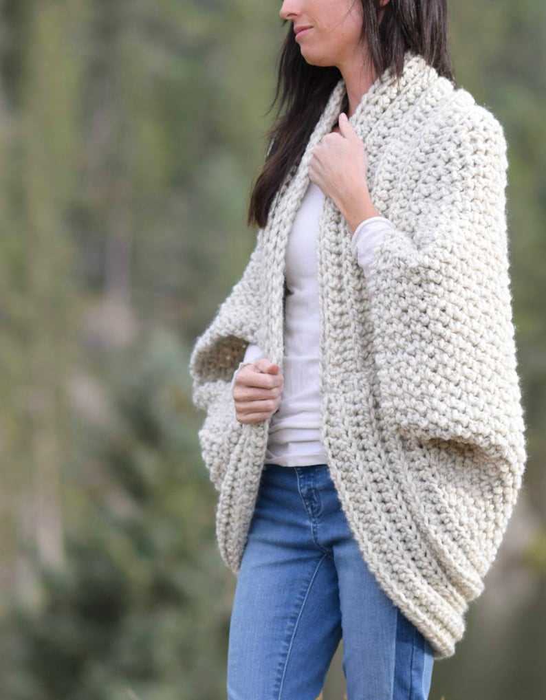 Blanket cardigan knitting pattern free