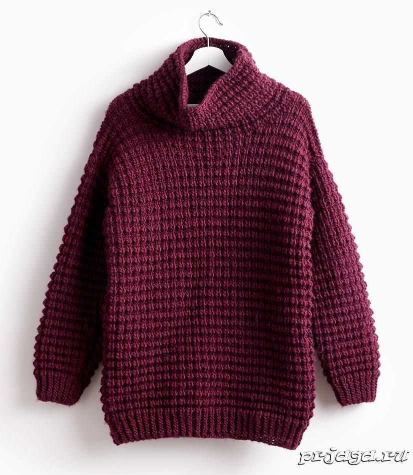 Knitted pullover sweater patterns free