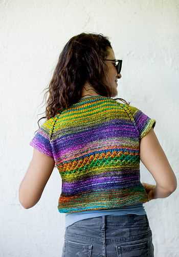 Knitting pattern shrug