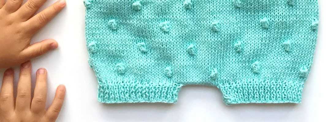 Bubble sleeve cardigan knitting pattern