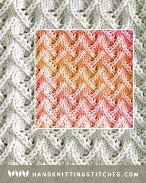 Mastering the Intricate Zig Zag Lace Knitting Pattern Zig zag lace knitting pattern