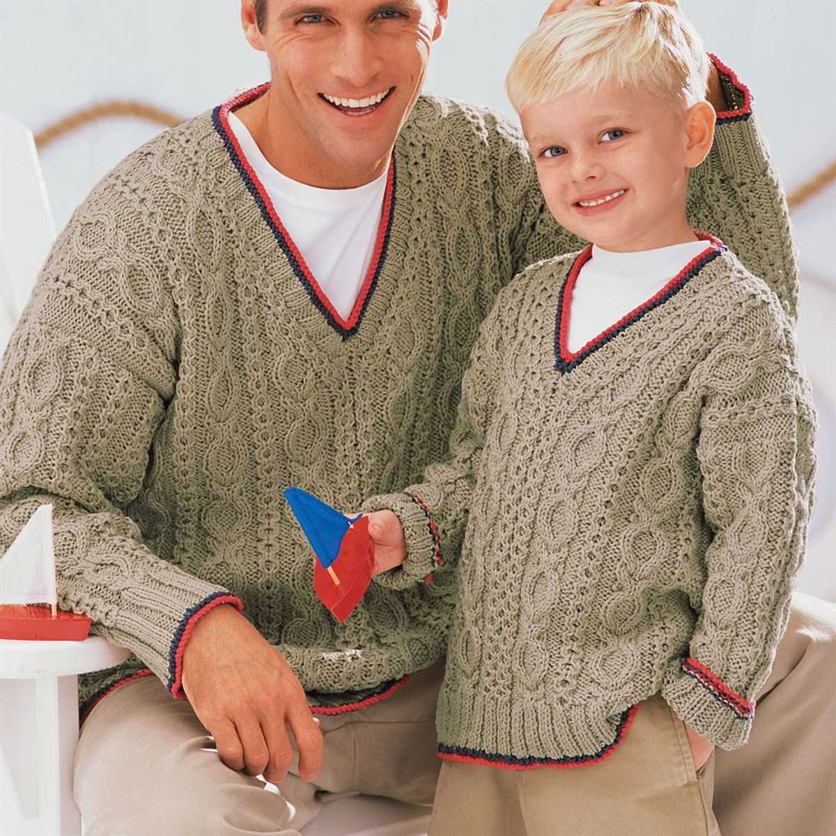 Grandpa sweater knitting pattern