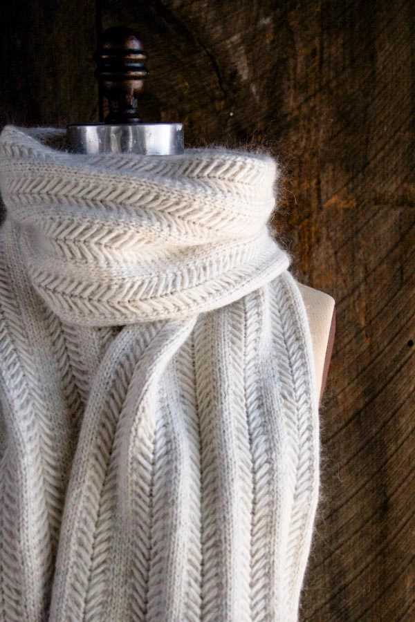 Scarf knitted patterns
