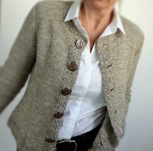 Knitting pattern chanel jacket