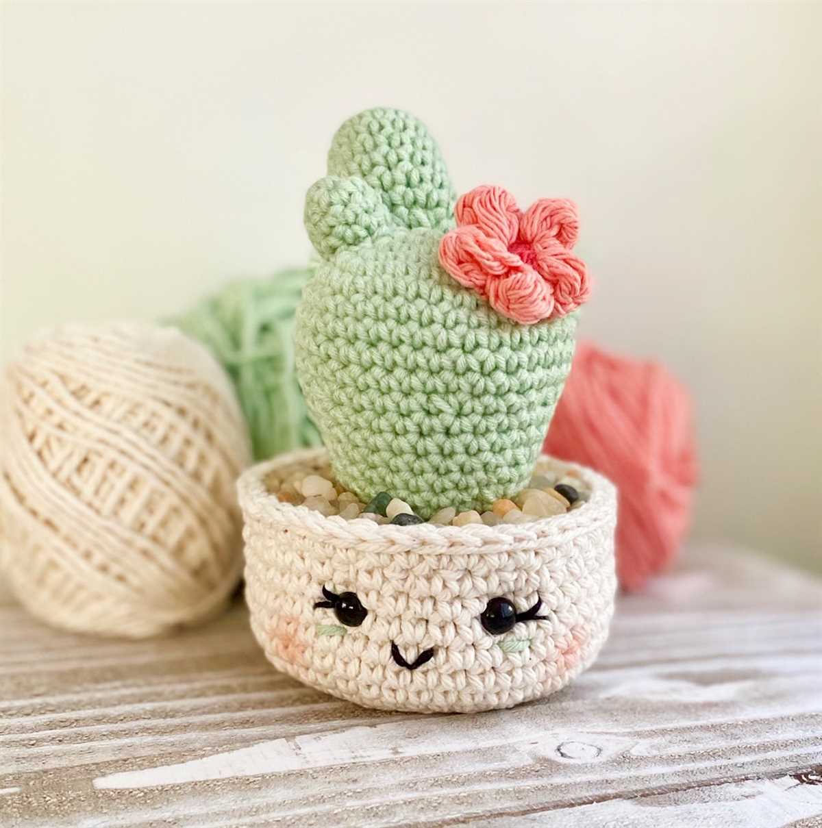 Knit cactus pattern free