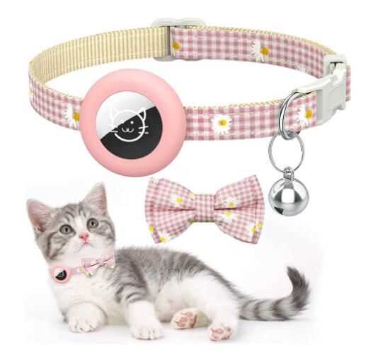 Knitted cat collar pattern