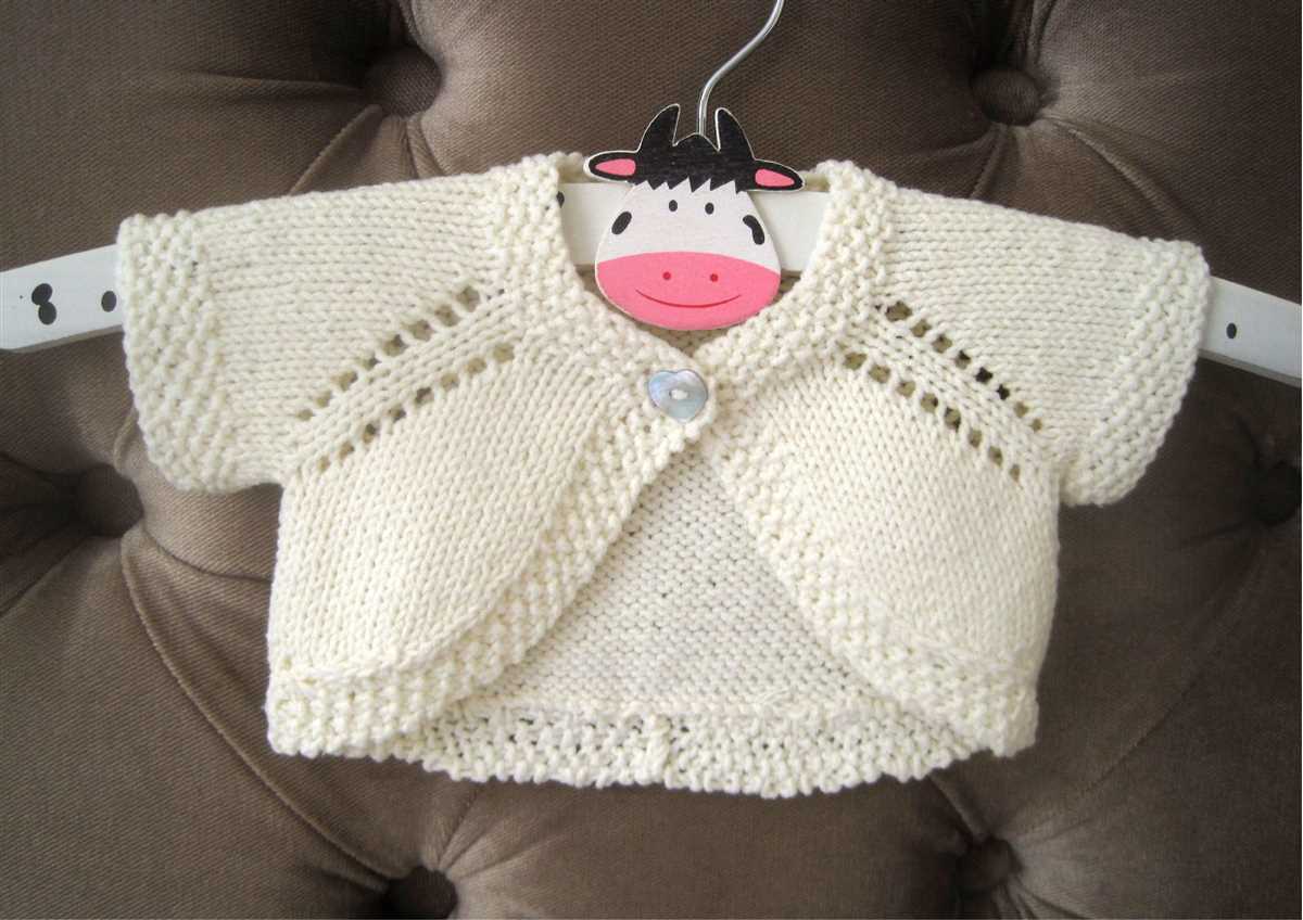 Easy bolero knitting pattern free