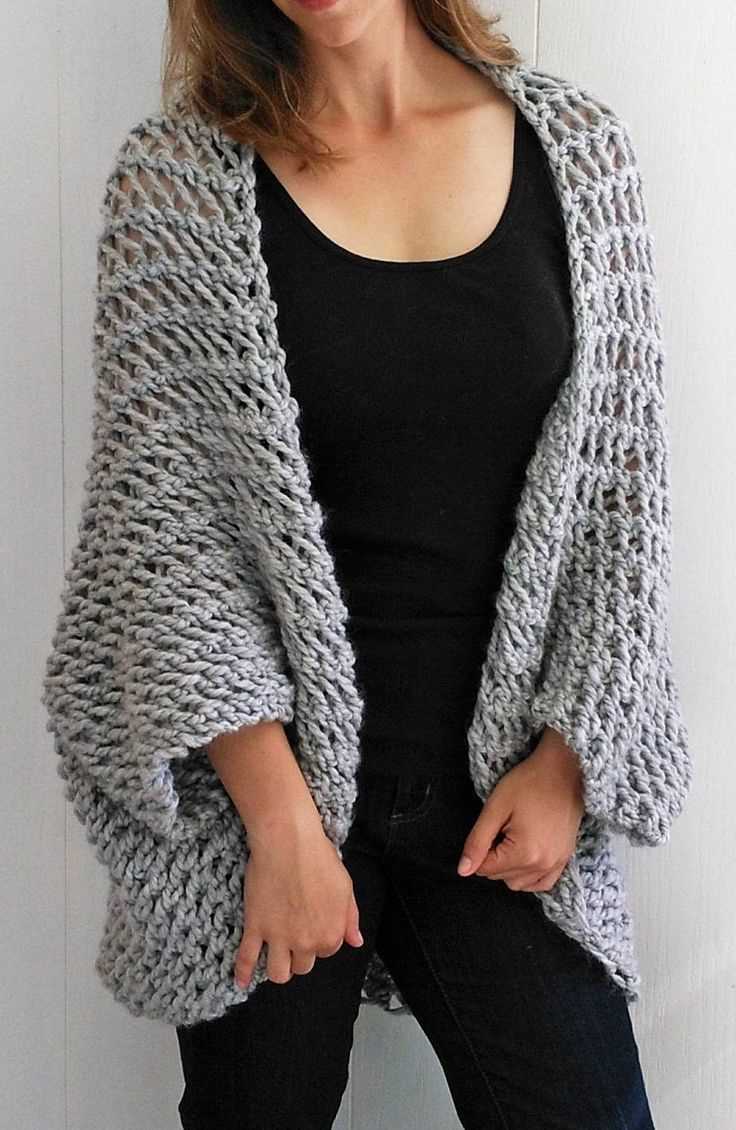 Create your own cozy cardigan with this simple knitting pattern Easy cardigan knitting pattern