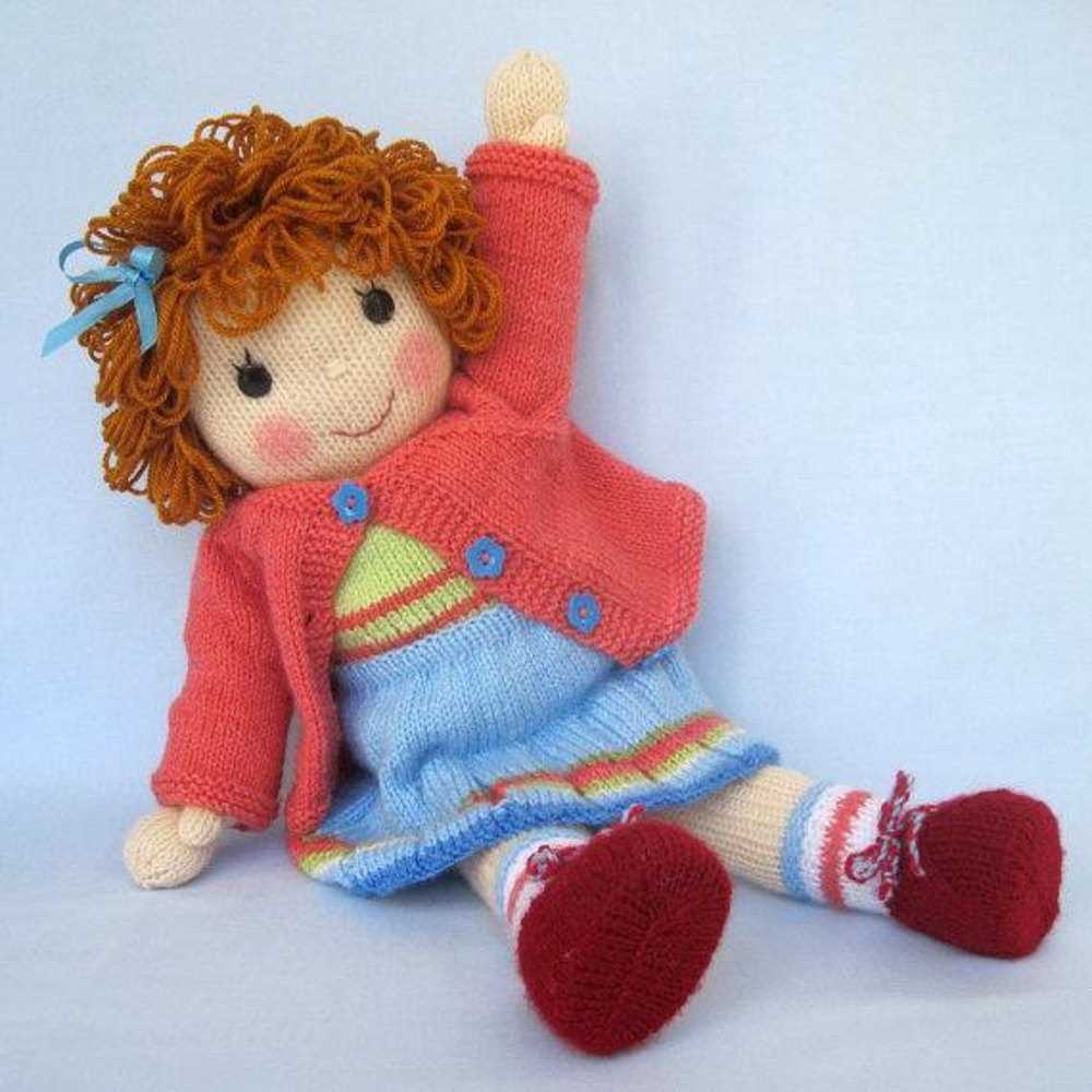 18 doll knitting patterns
