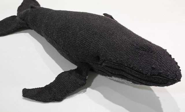 Knitted whale pattern free