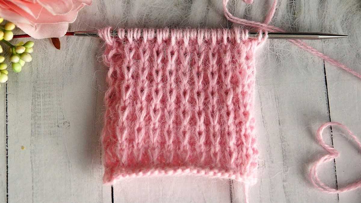 Waffle knit blanket pattern